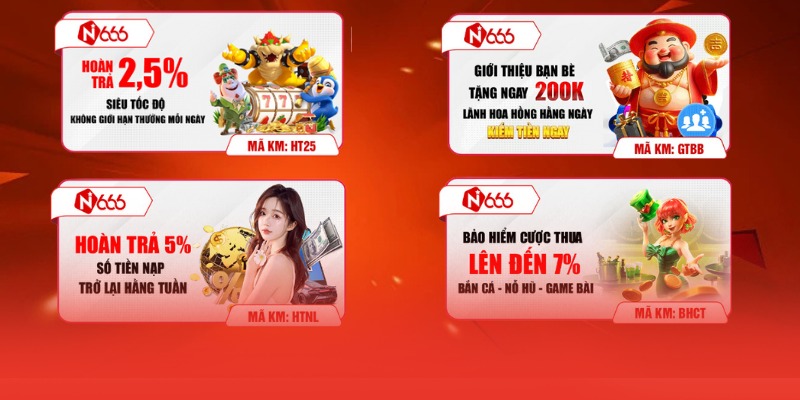 lý do nên chọn khuyến mãi n666